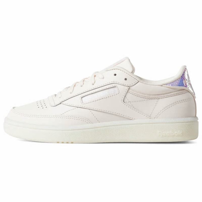 Reebok Club C 85 Tenisky Damske - Ruzove/Biele VP9399LX